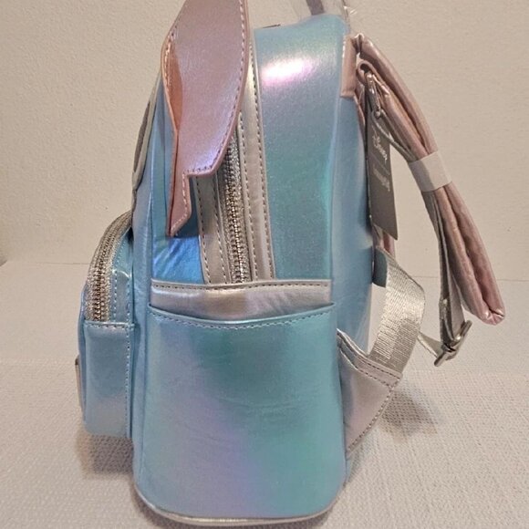 Limited Edition Disney100 Platinum Stitch Cosplay Mini Backpack 1400 Pieces Only - Picture 3 of 5